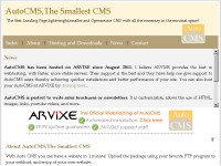 CMS para sitios pequeños y economicos