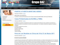 web del grupo GAZ , Anzoategui,Venezuela