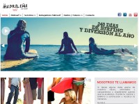 web de la madrileña del surf, España