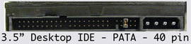 3 5 desktop ide pata 40 pin